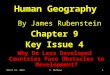 October 29, 2015S. Mathews1 Human Geography By James Rubenstein Chapter 9 Key Issue 4 Why Do Less Developed Countries Face Obstacles to Development?