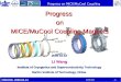 Progress on MICE/MuCool Coupling Magnets -1- CM20/UK, 2008-02-12 ICST/HIT Progresson MICE/MuCool Coupling Magnets 2008-02-12 Li Wang Institute of Cryogenics