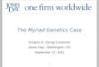 The Myriad Genetics Case Gregory A. (Greg) Castanias Jones Day—Washington, DC September 22, 2011 1
