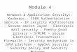 Module 4 Network & Application Security: Kerberos – X509 Authentication service – IP security Architecture – Secure socket layer – Electronic mail security