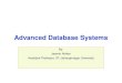 Advanced Database Systems By- Jesmin Akhter Assistant Professor, IIT, Jahangirnagar University