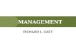 MANAGEMENT RICHARD L. DAFT. Managing Communication CHAPTER 18
