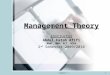 Chapter 11 Management Theory Instructor Abdel Fatah Afifi MA&T, MBA, PCT, ACPA 2 nd Semester 2009/2010