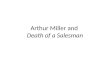 Arthur Miller and Death of a Salesman. The American Dream What are some ideas associated with the American Dream? How do these ideas affect all people