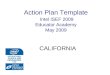 Action Plan Template Intel ISEF 2009 Educator Academy May 2009 CALIFORNIA