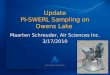 Update PI-SWERL Sampling on Owens Lake Maarten Schreuder, Air Sciences Inc. 3/17/2010 Maarten Schreuder, Air Sciences Inc. 3/17/2010