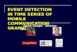 EVENT DETECTION IN TIME SERIES OF MOBILE COMMUNICATION GRAPHS Leman Akoglu Christos Faloutsos