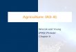 Agriculture: IAS 41 Wiecek and Young IFRS Primer Chapter 9