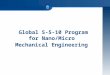 Global 5-5-10 Program for Nano/Micro Mechanical Engineering