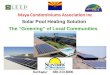 Solar Pool Heating Solution The “Greening” of Local Communities Kal Kapur 480-213-8000