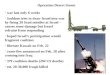 Operation Desert Storm - war last only 6 weeks - Saddam tries to draw Israel into war by firing 39 Scud missiles at Israel – causes some damage but Israel