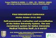 Final International Conference Irkutsk, October 15-19, 2012 Prof. Stefano Elia, Department of Experimental Medicine and Surgery, Rome Tor Vergata University,
