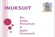 I NUKSUIT By, Katie McCallum & Jodie Arsenault. Inuksuit are a gigantic part of Canadian culture. There are many different meanings. Each inukshuk has