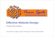 Effective Website Design PowerPoint tutorial For the MTT program at the University of Texas at Brownsville