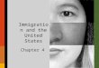 Chapter 4 Immigration and the United States. Chapter Overview I.Introduction II.History III.Issues IV.Videos V.Y.J.U.s VI.Guest Speaker (optional) VII.Review