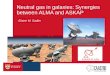 Neutral gas in galaxies: Synergies between ALMA and ASKAP Elaine M. Sadler