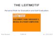 THE LEITMOTIF Personal Path for Evaluation and Self Evaluation Alice Romano FORM VA a.s. 2012-2013