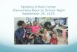 Spratley Gifted Center Elementary Back to School Night September 28, 2015