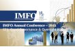 IMFO Annual Conference – 2015 S21: Good Governance & Oversight B2B
