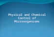 Physical and Chemical Control of Microorganisms. Control of Microorganisms by Physical and Chemical Agents