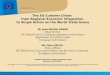 European Commission / Taxation and Customs Union The EU Customs Union: from Regional Economic Integration to Single Action on the World Trade Scene Mr