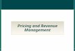 Pricing and Revenue Management. What Makes Service Pricing Strategy Different (and Difficult)?  No ownership of services--hard for firms to calculate