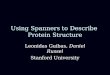 Using Spanners to Describe Protein Structure Leonidas Guibas, Daniel Russel Stanford University