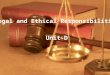 Legal and Ethical Responsibilities Unit-D. 2H04.Apply appropriate legal & ethical behaviors. Specific Objectives: 2H04.01Analyze legal roles and responsibilities