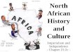 North African History and Culture Imperialism and Independence - Chapter 21:2c -