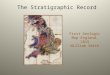 The Stratigraphic Record First Geologic Map England, 1815 William Smith