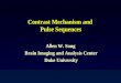 Contrast Mechanism and Pulse Sequences Allen W. Song Brain Imaging and Analysis Center Duke University