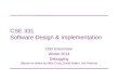CSE 331 Software Design & Implementation Dan Grossman Winter 2014 Debugging (Based on slides by Mike Ernst, David Notkin, Hal Perkins)