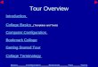 Tour Overview Introduction Collage Basics Collage Basics (Templates and Tools) Computer Configuration Bookmark Collage Getting Started Tour Collage Terminology