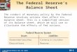 © 2012 Pearson Prentice Hall. All rights reserved. 10-0 The Federal Reserve’s Balance Sheet The conduct of monetary policy by the Federal Reserve involves
