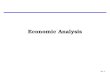19 - 1 Economic Analysis. 19 - 2 Economic Analysis (Analysis of Alternatives)