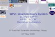 2 nd EuroTeV Scientific Workshop, Orsay 16 th May 2006 WP2 : Beam Delivery System D. Angal-Kalinin ASTeC, CCLRC Daresbury Laboratory