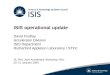 ISIS operational update David Findlay Accelerator Division ISIS Department Rutherford Appleton Laboratory / STFC DL-RAL Joint Accelerator Workshop, RAL