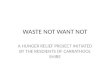 WASTE NOT WANT NOT A HUNGER RELIEF PROJECT INITIATED BY THE RESDIENTS OF CARRATHOOL SHIRE