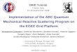 Implementation of the ABC Quantum Mechanical Reactive Scattering Program on the EGEE Grid Platform Alessandro Costantini 1, Dimitrios Skouteris 1, Osvaldo