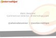 PRIVATE & CONFIDENTIAL @alaindesmier / @enternships Entrepreneurship Alain Desmier Commercial Director, Enternships.com