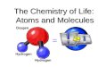 The Chemistry of Life: Atoms and Molecules =. Pure substances that cannot be broken down into simpler chemical entities by ordinary chemical reactions