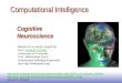 EE141 1 Cognitive Neuroscience Janusz A. Starzyk Computational Intelligence  