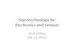 Nanotechnology for Electronics and Sensors BIOE198dp (08-31-2015)