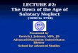 LECTURE #2: The Dawn of the Age of Salutary Neglect (1650 to 1750) Presented by Derrick J. Johnson, MPA, JD Advanced Placement United States History School