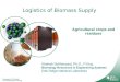Managed by UT-Battelle for the Department of Energy Logistics of Biomass Supply Agricultural crops and residues Shahab Sokhansanj, Ph.D., P.Eng. Bioenergy