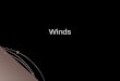 Winds. Wind is the horizontal movement of air from an area of high pressure to an area of low pressure. All winds are caused by differences in air pressure