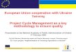 1 European Union cooperation with Ukraine Twinning Project Cycle Management as a key methodology to ensure quality Presentation at the National Academy