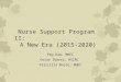 Nurse Support Program II: A New Era (2015-2020) Peg Daw, MHEC Oscar Ibarra, HSCRC Priscilla Moore, MHEC 1