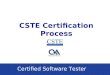 Certified Software Tester CSTE Certification Process