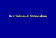 Revolutions & Nationalism 500 400 300 200 100 Misc.India China Lenin/StalinRussian Revolution
